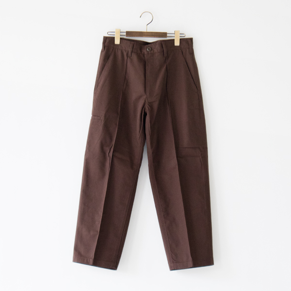 センタープリーツワークトラウザー センタープリーツワークトラウザー