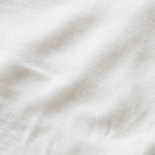 通気性、吸水性も良いオーガニックコットン素材(OFF WHITE)