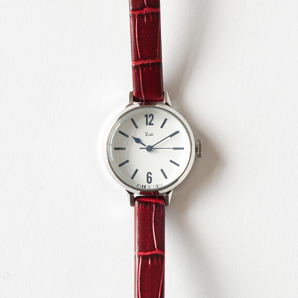 腕時計 ALBA リキ ヴィンテージ・レディス レザー(RED（AKQK035）)