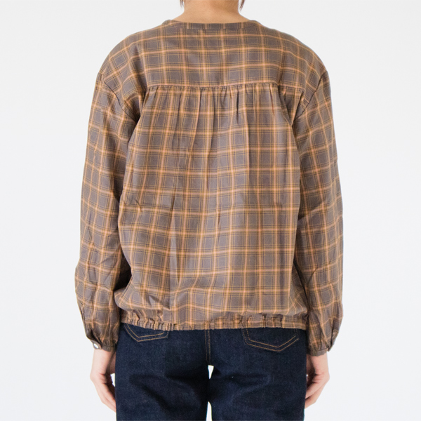 フロントのレースアップのデザイン(BEIGE)