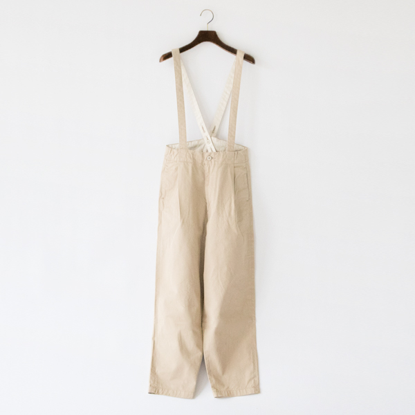 HANGER サスペンダーパンツ(BEIGE)