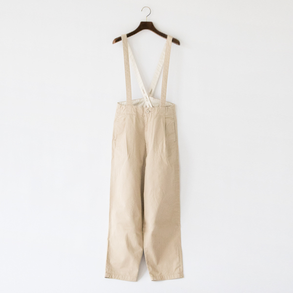 HANGER サスペンダーパンツ(BEIGE)