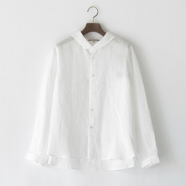 リネン セーラーカラーシャツ(OFF WHITE) リネン セーラーカラーシャツ(OFF WHITE)