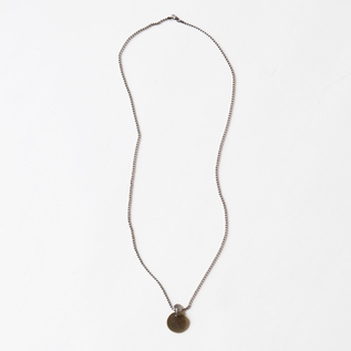 ブラスネックレス 	TAG CHAIN