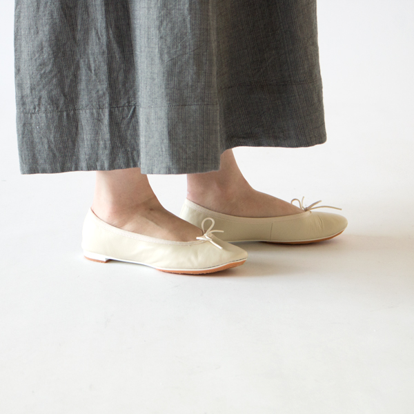 TRAVEL SHOES TR-009 CRM　バレエシューズ