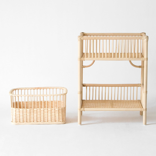 受発注】籐 2段ランドリーバスケット／ツルヤ商店｜愛着を持ってずっと