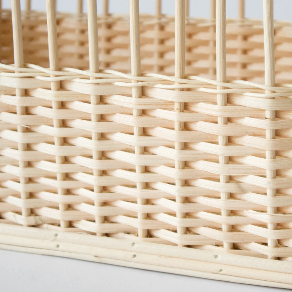 どこを見ても美しい籐のかご