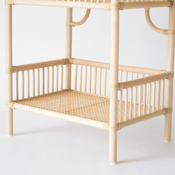 底面はピシッと揃った八つ目編み(ワイド)