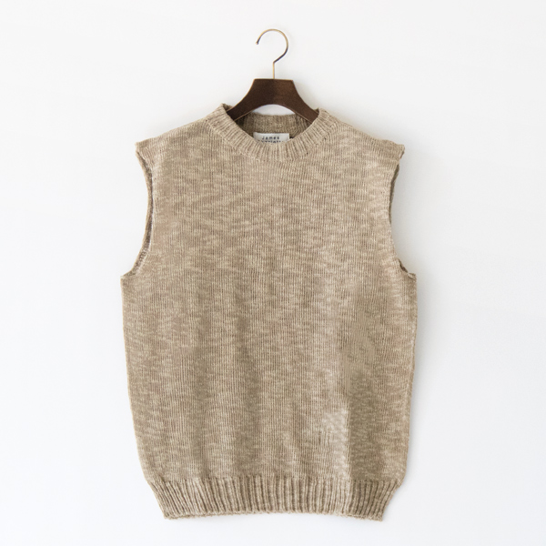 コットンリネンベスト(SLIGO) コットンリネンベスト(SLIGO)