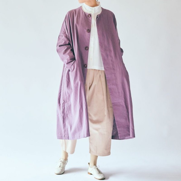 さっと羽織って軽やかに(モデル身長161cm・FUJI) さっと羽織って軽やかに(モデル身長161cm・FUJI)