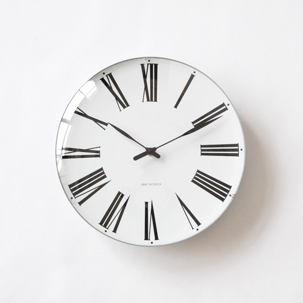 ARNE JACOBSEN Wall Clock Roman(290mm)