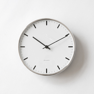 ARNE JACOBSEN Wall Clock CityHall(210mm) ARNE JACOBSEN Wall Clock CityHall(210mm)