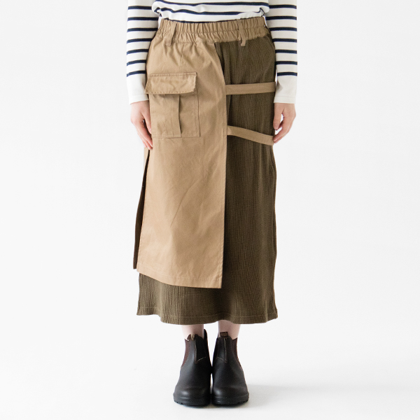 身長162cm・KHAKI