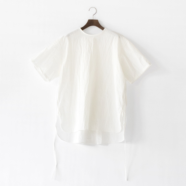 クルーネック半袖シャツ(WHITE)