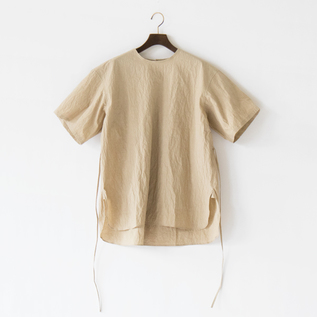クルーネック半袖シャツ(CREAM)