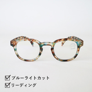ブルーライトカット付リーディンググラス C-BLUE TORTOISE