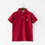 ポロシャツ　ラウンドカラー Cherry