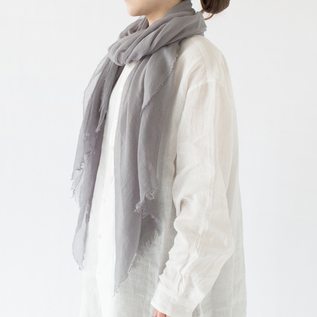 光透けるストール／Fukuda Orimono (福田織物)｜愛着を持ってずっと