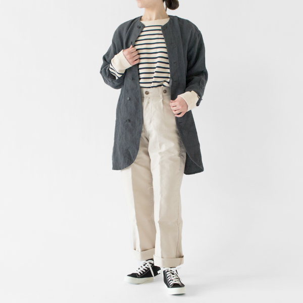 モデル身長：162cm(BLUEBERRY CHARCOAL)
