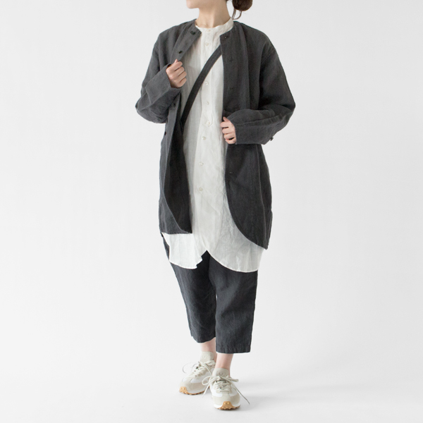 モデル身長：162cm(BLUEBERRY CHARCOAL)