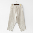 ワークリネン サルエルパンツ