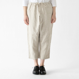 【新品タグつき】Vlas blomme コルトレイクリネン サルエルパンツ ワークリネン サルエルパンツ／Vlas Blomme（ヴラスブラム