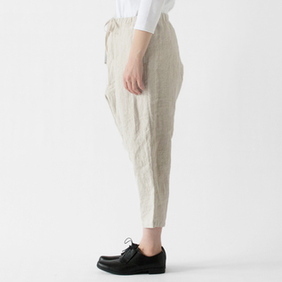 ワークリネン サルエルパンツ／Vlas Blomme（ヴラスブラム