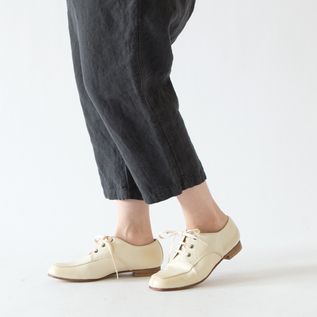 vlas blomme ワークリネンサルエルパンツ　ブラック　チャコール ワークリネン サルエルパンツ／Vlas Blomme（ヴラスブラム