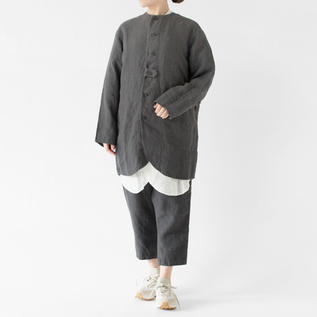 【新品タグつき】Vlas blomme コルトレイクリネン サルエルパンツ ワークリネン サルエルパンツ／Vlas Blomme（ヴラスブラム