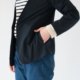 【美品】DANSKIN(ダンスキン)ストレッチテーラードジャケット/ブラック/M DANSKIN（ダンスキン） アリッサインサレーションジャケット