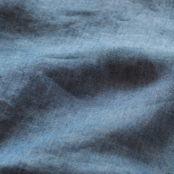 洗っていくごとに独特の色落ちの変化を楽しめます(BLUE) 洗っていくごとに独特の色落ちの変化を楽しめます(BLUE)