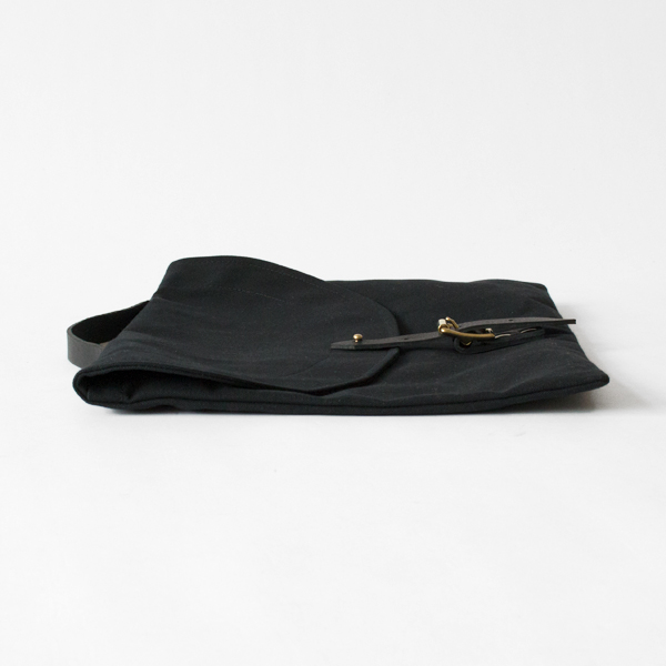 ブリーフケース CANVAS BRIEFCASE BLACK LEATHER SPECIAL(99S)