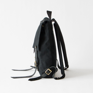 バックパック MINI-CANOE PACK BLACK LEATHER SPECIAL(99S) バックパック MINI-CANOE PACK BLACK LEATHER SPECIAL(99S)