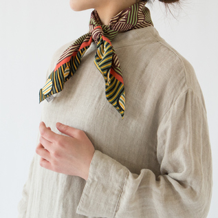 h29 超美品 マンテロ スカーフ シルク100 MANTERO｜シルク ツイル