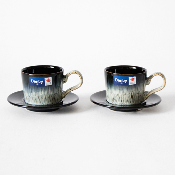 エスプレッソカップ&ソーサー 2客セット エスプレッソカップ&ソーサー 2客セット