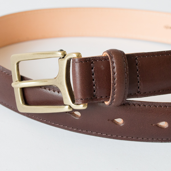 30mm幅ビジネスベルト イタリアンレザーエトルスコ (CHOCO) 30mm幅ビジネスベルト イタリアンレザーエトルスコ (CHOCO)