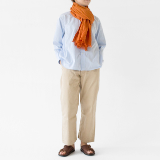 顔まわりも明るくさせ元気な印象に(モデル身長162cm・ORANGE) 顔まわりも明るくさせ元気な印象に(モデル身長162cm・ORANGE)