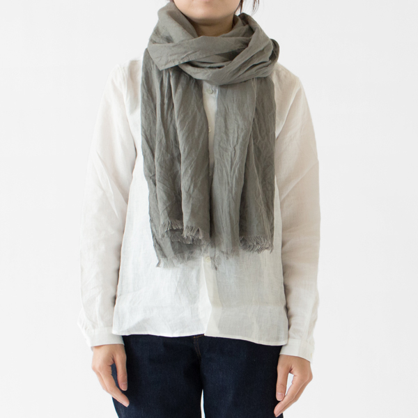 基本のエディター巻きでシンプルに(モデル身長162cm・KHAKI)