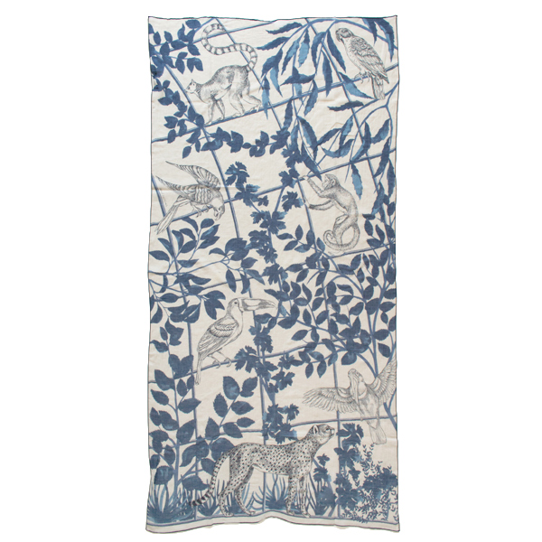 コットンシルクスカーフ PARADISO(BEIGE) コットンシルクスカーフ PARADISO(BEIGE)