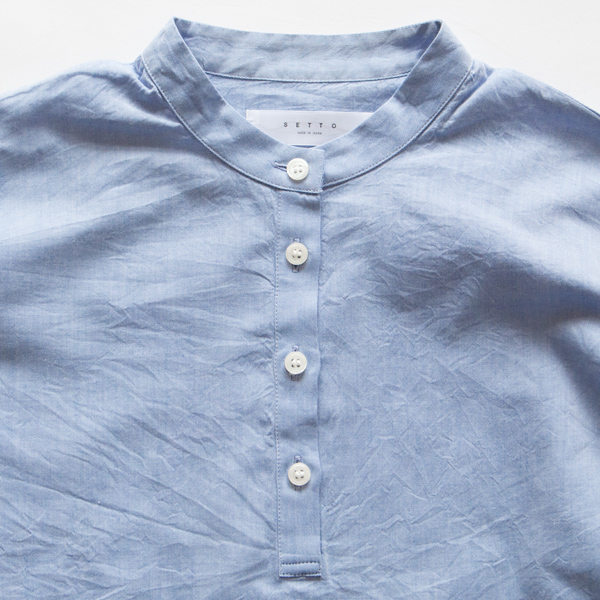 自然なシワ感でナチュラルな印象に(BLUE) 自然なシワ感でナチュラルな印象に(BLUE)