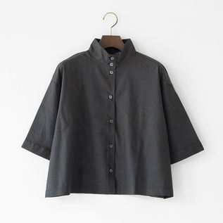 キャンバスSTAND COLLAR シャツ(BLACK) キャンバスSTAND COLLAR シャツ(BLACK)
