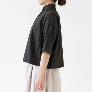 キャンバスSTAND COLLAR シャツ(BLACK) キャンバスSTAND COLLAR シャツ(BLACK)