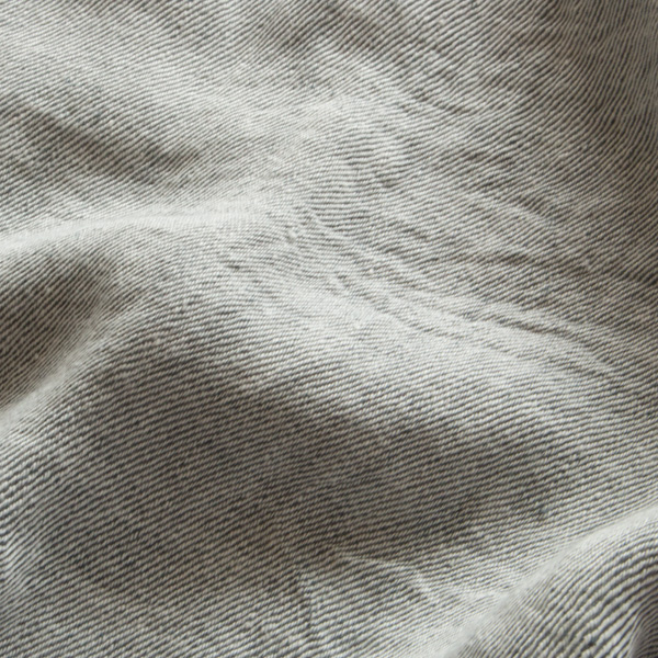使い始めから肌に馴染むくたっとした風合いを楽しめるウォッシュドリネン(GREY) 使い始めから肌に馴染むくたっとした風合いを楽しめるウォッシュドリネン(GREY)