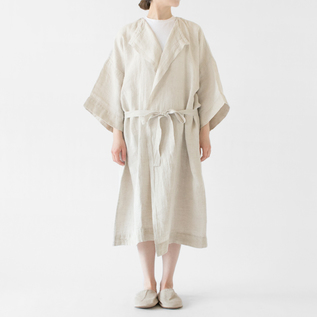 未使用LAPUAN KANKURIT (ラプアン カンクリ)リネンバスローブ リネンバスローブ／LAPUAN KANKURIT（ラプアンカンクリ）｜愛着を持っ