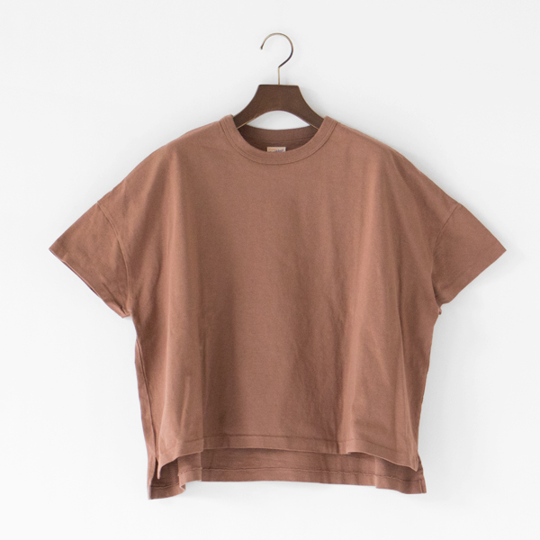  アメリカンジャージースクエアTee(LIGHT BROWN)