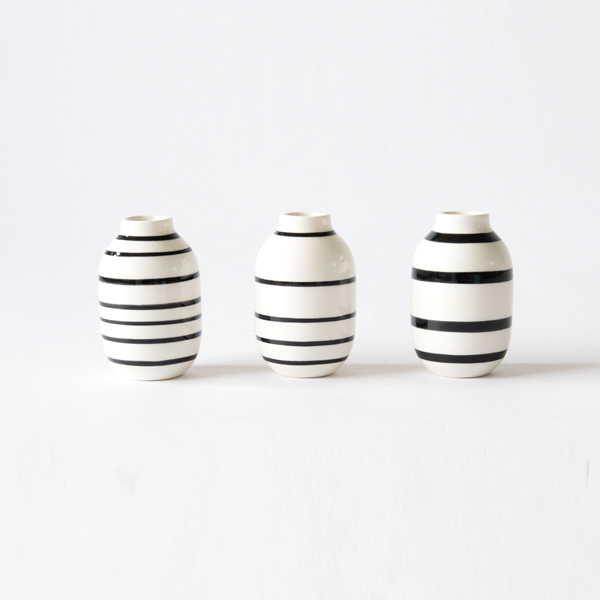 フラワーベース OMAGGIO ミニベースセット(BLACK)