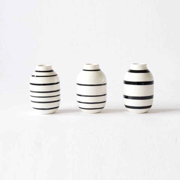 フラワーベース OMAGGIO ミニベースセット(BLACK)