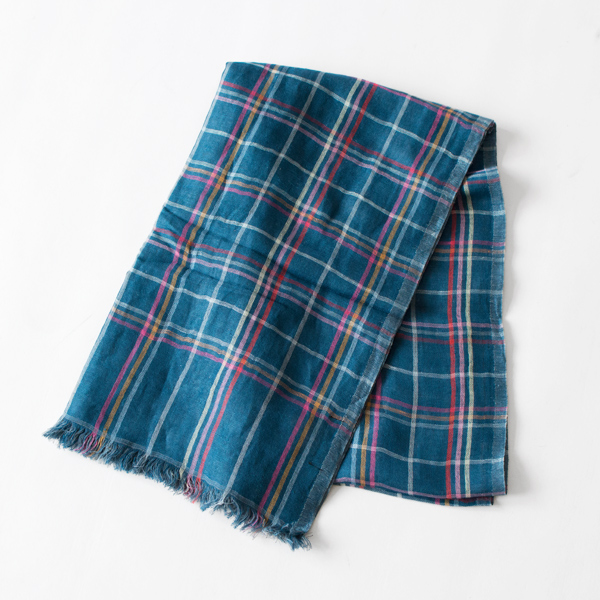 コットンリネンストール 3033LC(BLUE) コットンリネンストール 3033LC(BLUE)