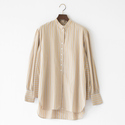 コットンリネン アンティークライクシャツ