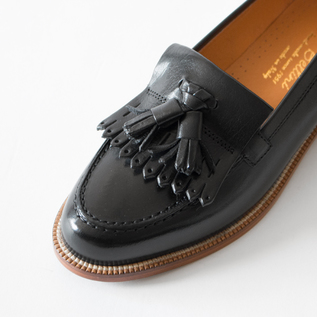DIEGO BELLINI ブラック フリンジローファー Tassel loafers Black／DIEGO BELLINI / Shop ZUTTO for the
